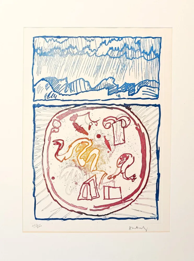 Radierung Und Aquatinta Alechinsky - Underground