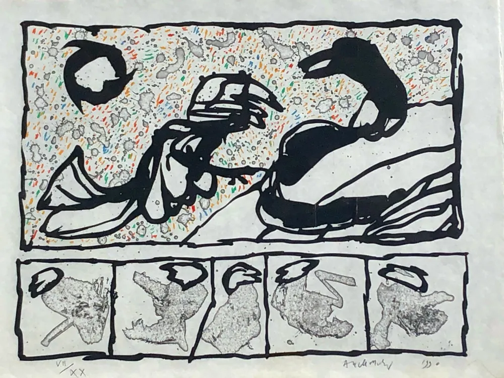 Stich Alechinsky - Untitled