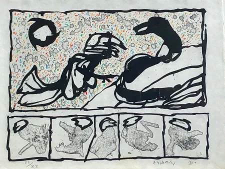 Stich Alechinsky - Untitled