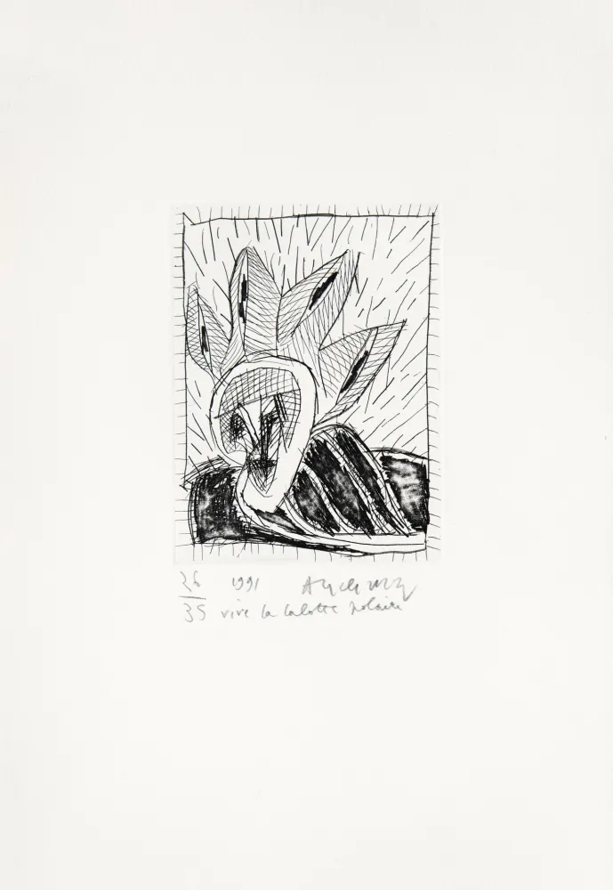 Stich Alechinsky - Vive la calotte polaire