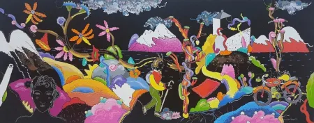 Siebdruck Alinari - Viaggio sulla scoliera