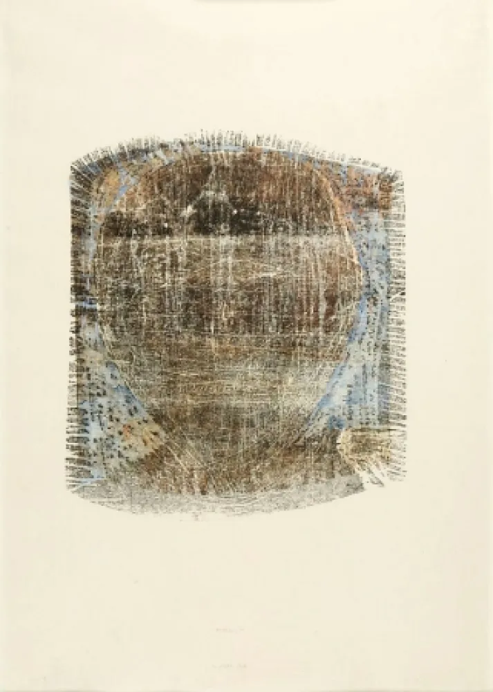 Holzschnitt Altenbourg - Der gelöschte Blick