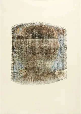 Holzschnitt Altenbourg - Der gelöschte Blick