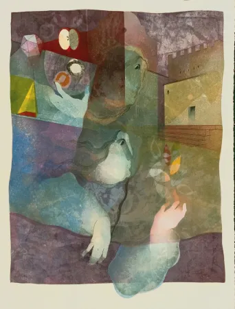 Siebdruck Alvar - LES FADES DE BENDORMIENES