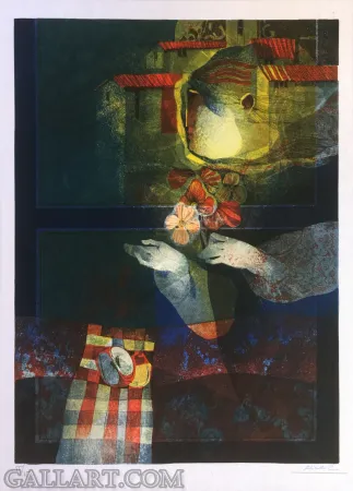 Linolschnitt Alvar - UNKNOWN TITLE