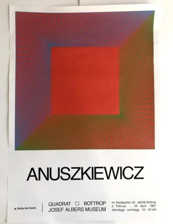 Plakat Anuszkiewicz - Josef Albers Museum