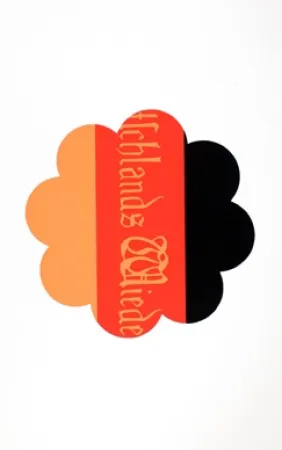 Siebdruck Apfelbaum - Advocates of German Unification