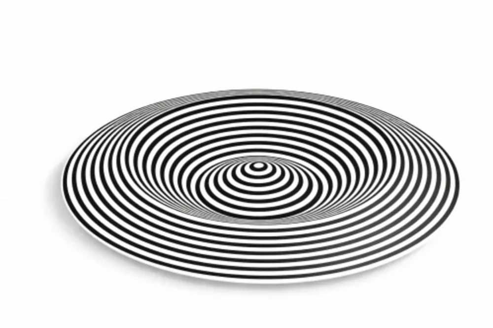 Holzschnitt Apollonio - Dinamica Circolare Ellisse Prospettico