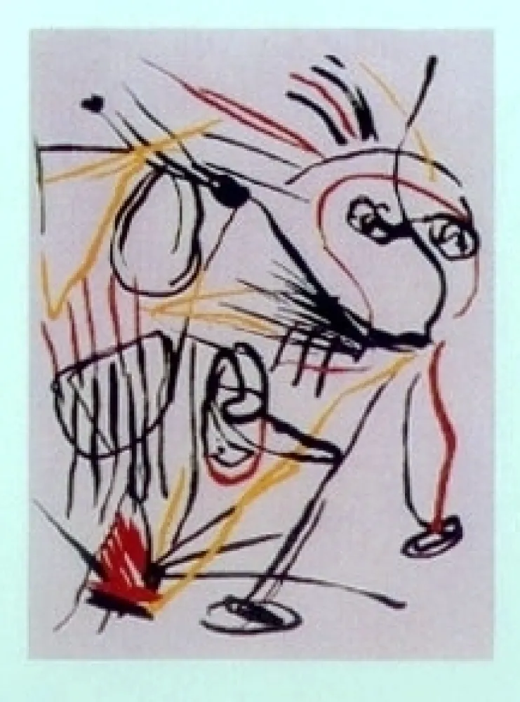 Aquatinta Appel - Como el viento