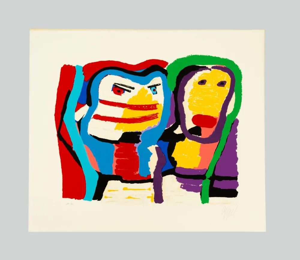 Siebdruck Appel - Composition