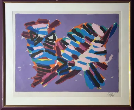 Lithographie Appel - Innocent cat 