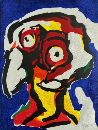 Holzschnitt Appel - Le Philosophe