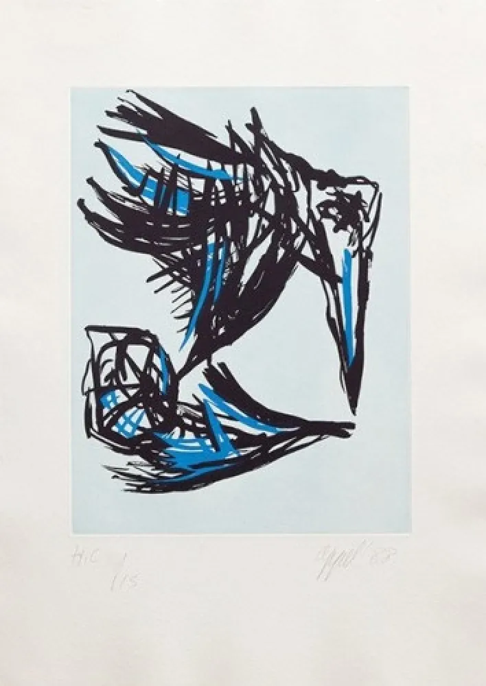 Aquatinta Appel - Los Pájaros