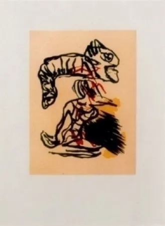 Radierung Und Aquatinta Appel - Salto Sobre La Cabeza