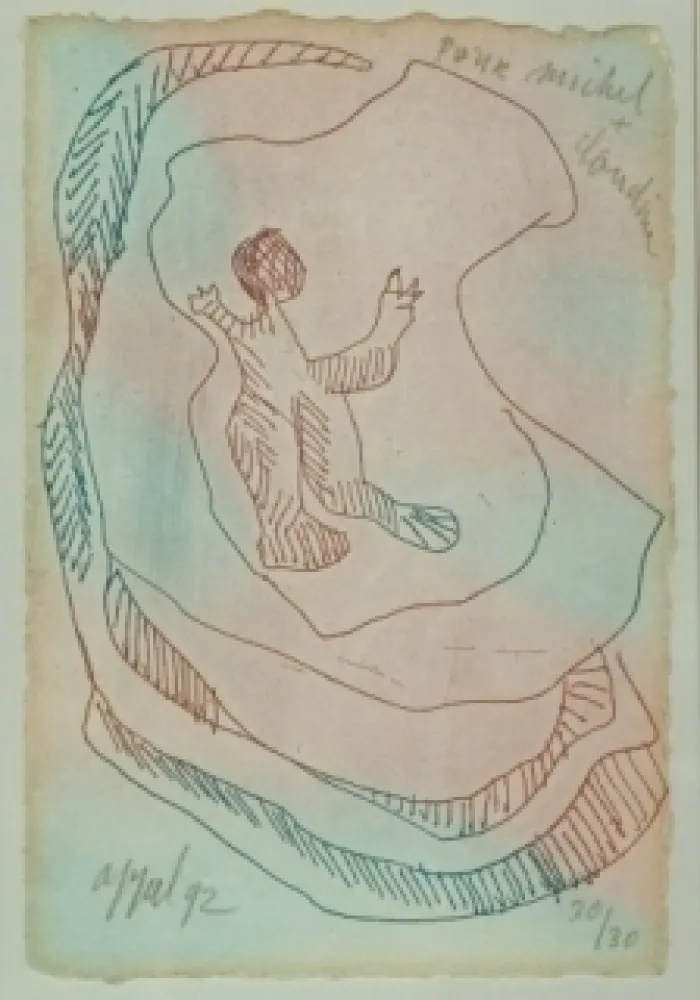 Radierung Und Aquatinta Appel - Sans Titre