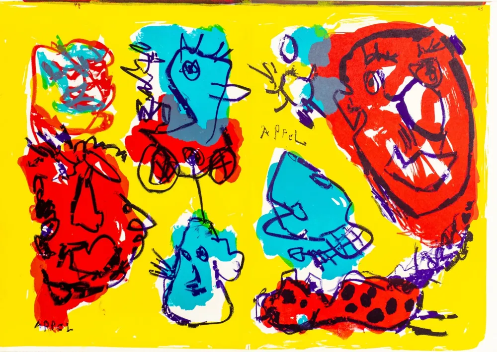 Lithographie Appel - Untitled,