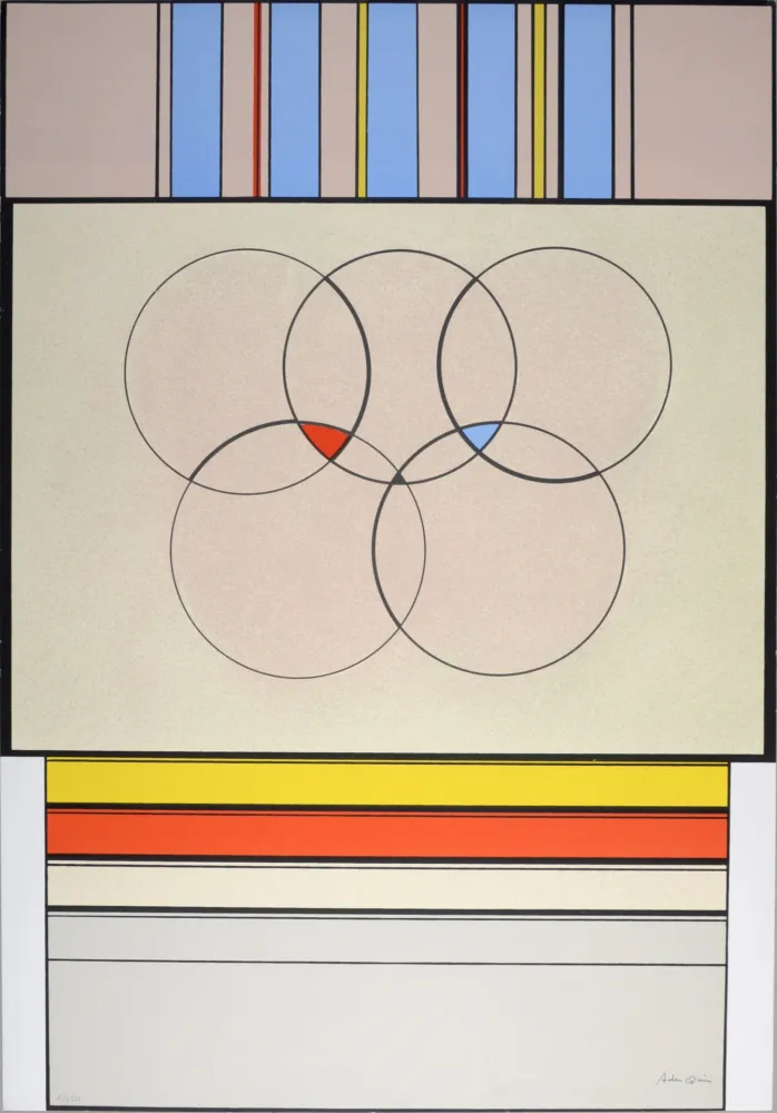 Siebdruck Arden-Quin - Composition