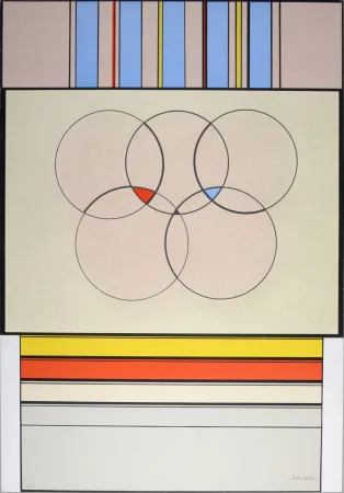 Siebdruck Arden-Quin - Composition