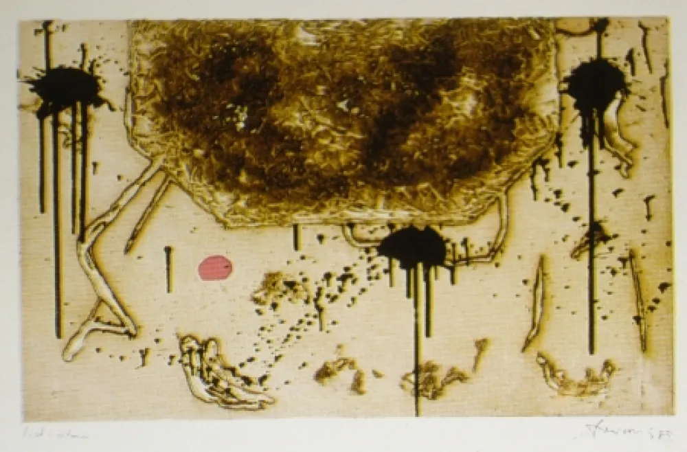 Radierung Und Aquatinta Argimon - Forma bistre