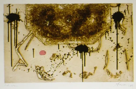 Radierung Und Aquatinta Argimon - Forma bistre