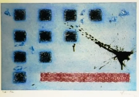 Radierung Und Aquatinta Argimon - Randa rosa