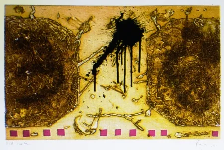 Radierung Und Aquatinta Argimon - Trapezis