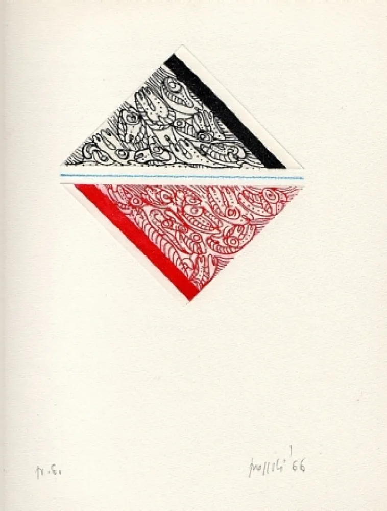 Illustriertes Buch Aricò - Controcanto con la neve e un viaggio