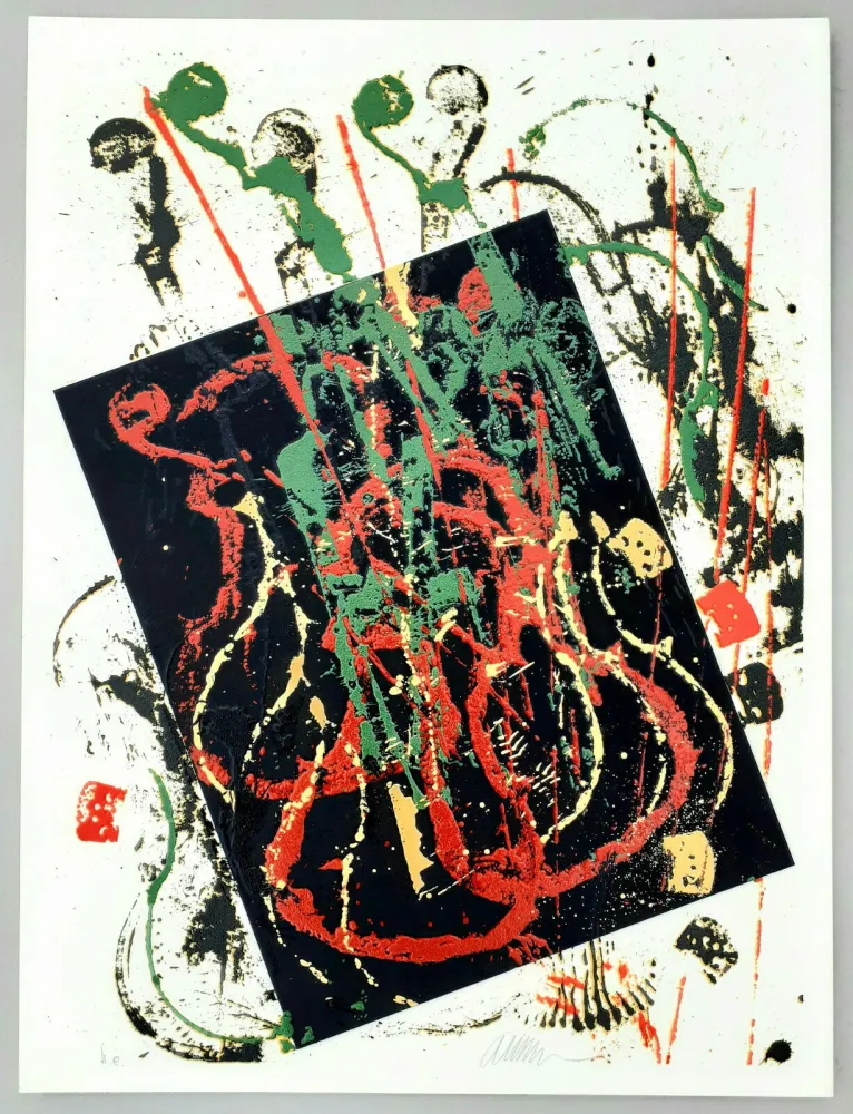 Siebdruck Arman - Composizione