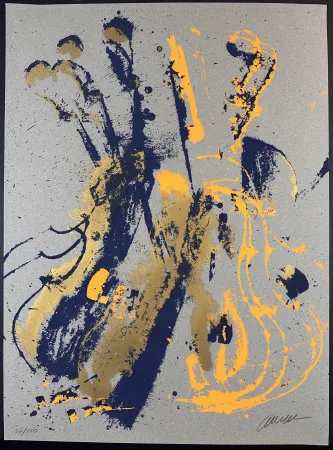 Siebdruck Arman - Grey Mood