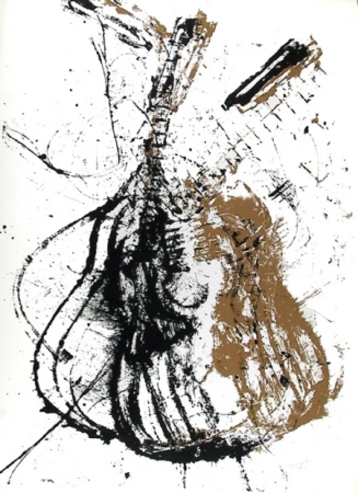 Siebdruck Arman -  Homage To Segovia