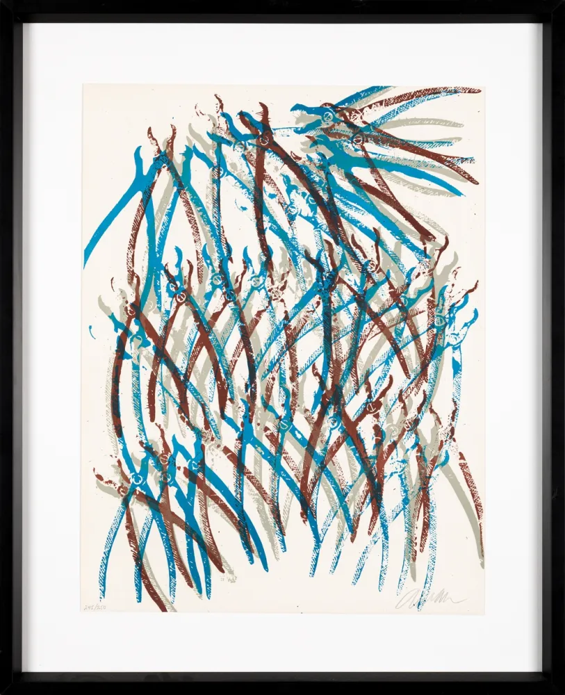 Lithographie Arman - Jaws