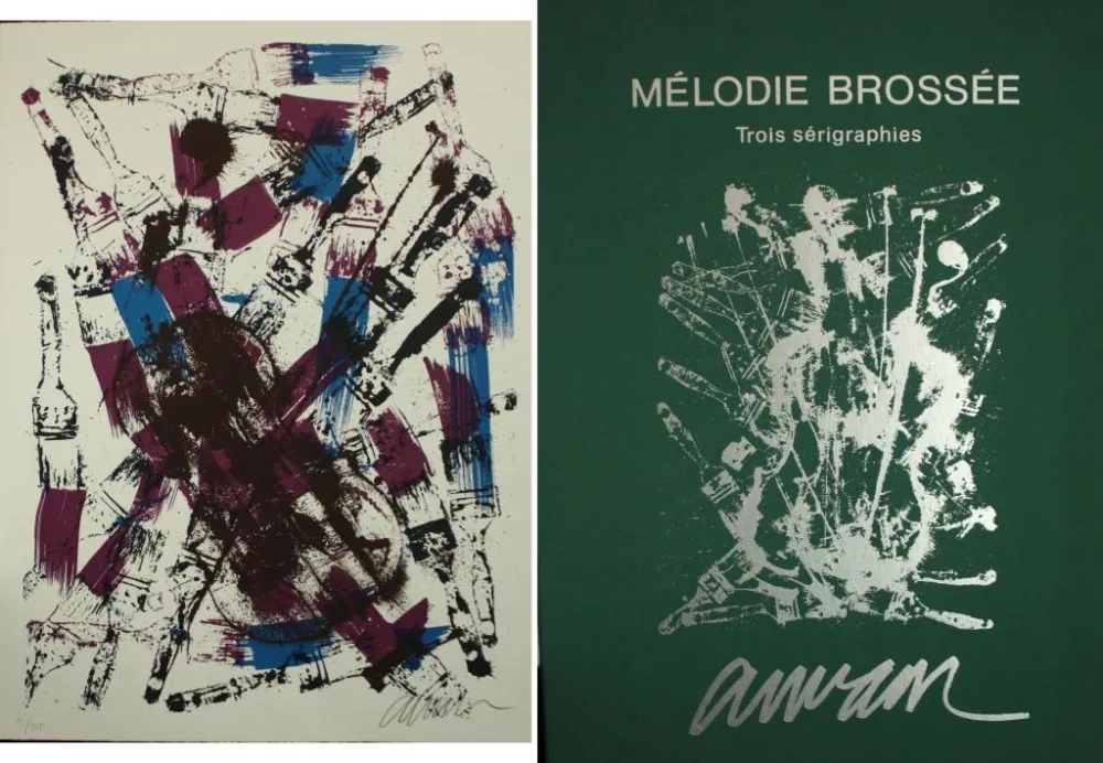 Siebdruck Arman - MELODIE BROSSEE