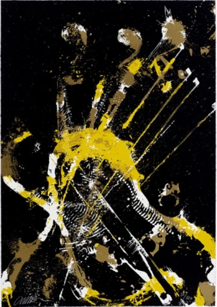 Siebdruck Arman - Melody for Strings 2