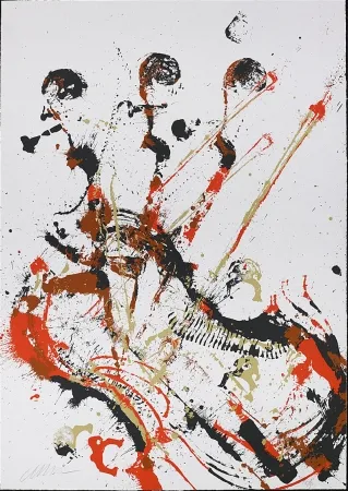 Siebdruck Arman - Melody for Strings II