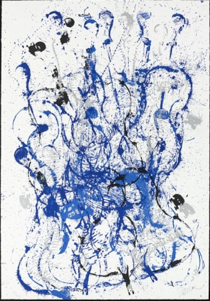 Siebdruck Arman - Melody for Strings IV