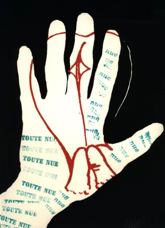 Siebdruck Arman - Nu (collection Naked)