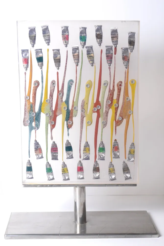 Keine Technische Arman - Paint Tubes, circa 1967 - Hand-signed