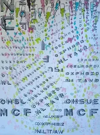 Lithographie Arman - Pour Allergancirca (1995)