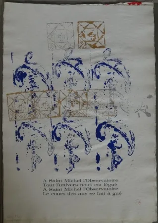 Illustriertes Buch Arman - Ritournelle pour Saint Michel l'Observatoire