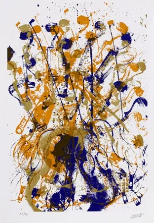 Siebdruck Arman - Trio à cordes I