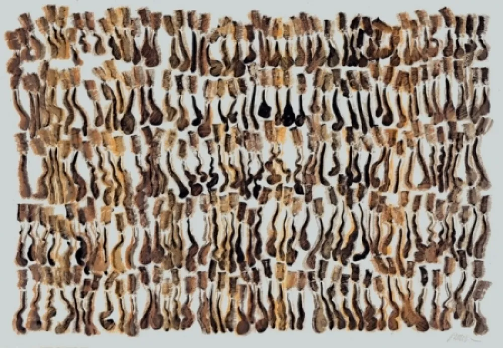 Siebdruck Arman - Tubes de gouache