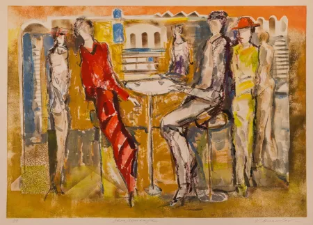 Keine Technische Arnaudov - Straßencafé