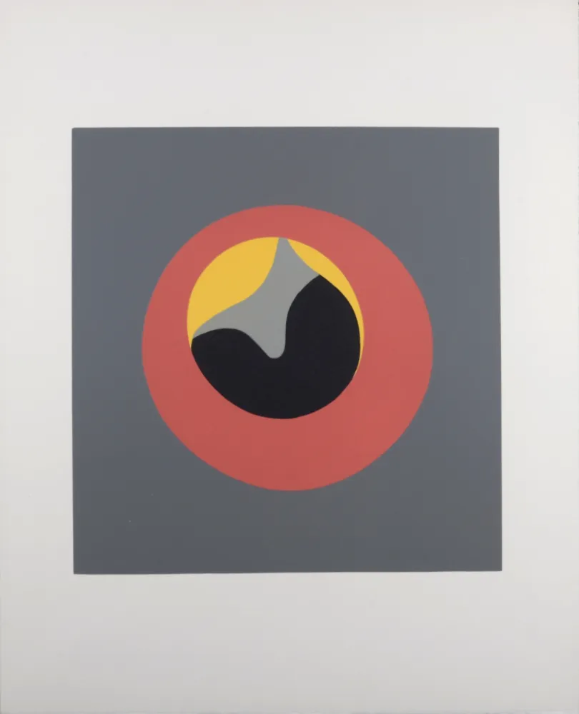 Holzschnitt Arp - Composition (D)