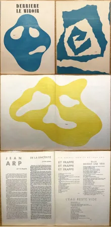 Illustriertes Buch Arp - Derrière le Miroir n° 33. ARP. Novembre 1950.