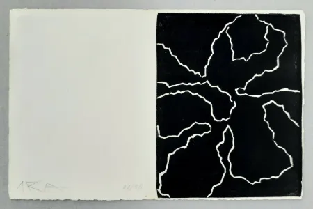 Linolschnitt Arp - Fleurs