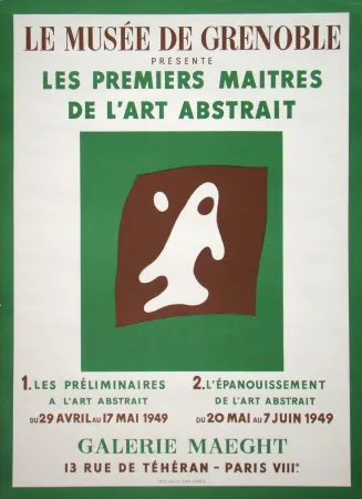Plakat Arp - Les premiers maîtres de l'art abstrait