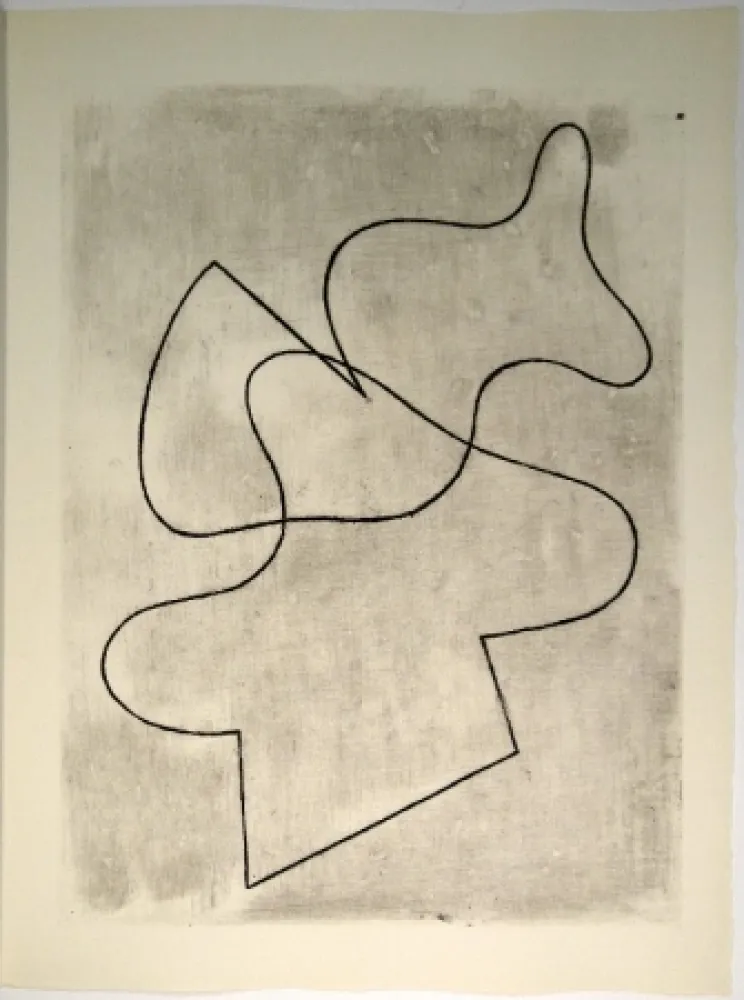 Illustriertes Buch Arp - Vers le blanc infini