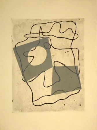 Illustriertes Buch Arp - Vers le blanc infini. (Poèmes et gravures)