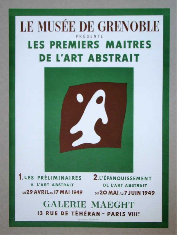 Plakat Arp - Yeux et Nez
