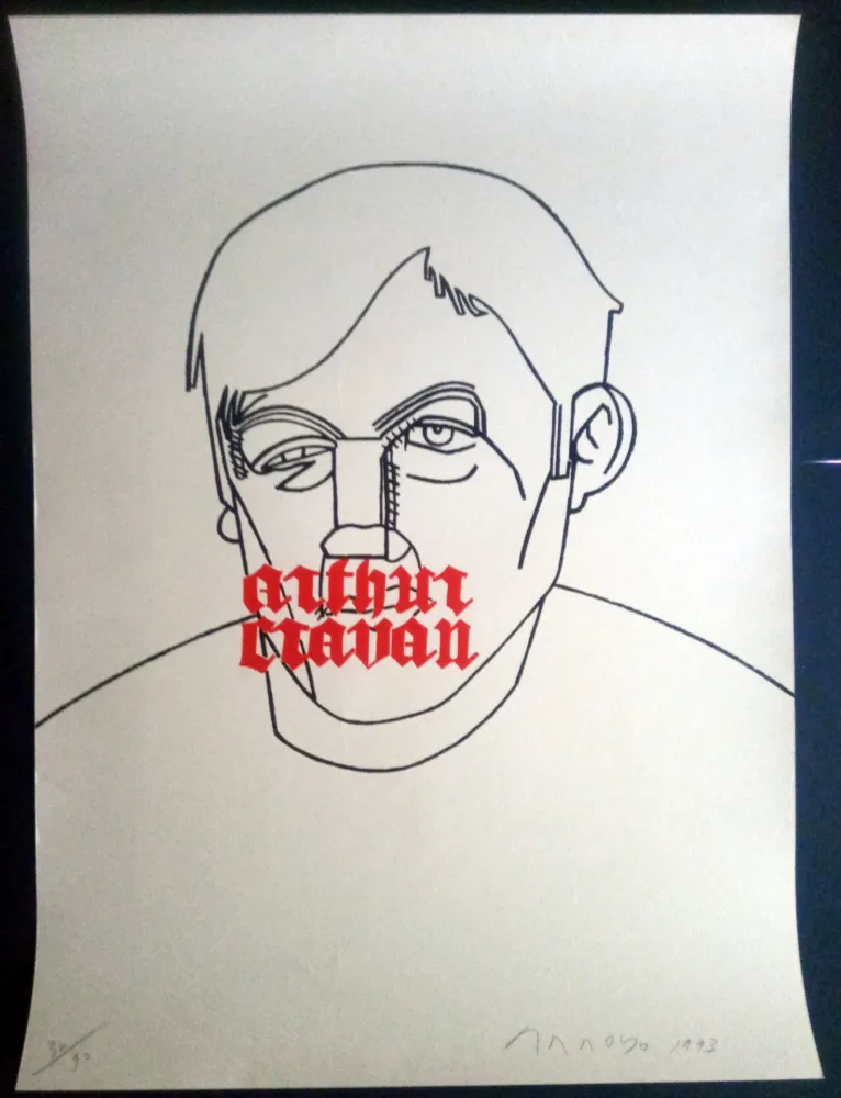 Siebdruck Arroyo - Arthur Cravan aprés le Combat contre J.Johnson